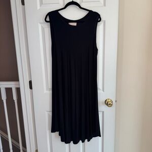 Philosophy Sleeveless Round Neck Super Soft Full skirt Midi Dress Size 1X